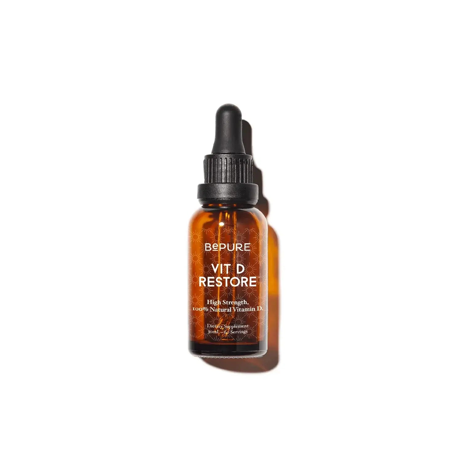 BePure Vitamin D Restore Liquid 30ml packaging – Windback NZ