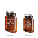 BePure Zinc Restore 60 caps packaging – Windback NZ.