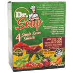 Cell-Logic Dr Soup 4 Single Serve sachets packaging – Windback NZ.