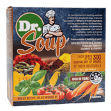 Cell-Logic Dr Soup 6 Single Serve sachets packaging – Windback NZ.