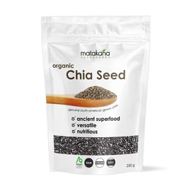 Matakana Superfoods Organic Chia Seeds 250g Windback NZ