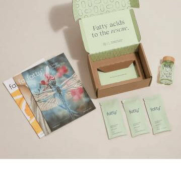 Fatty15 - 90 Day Starter Kit packaging – Windback NZ.