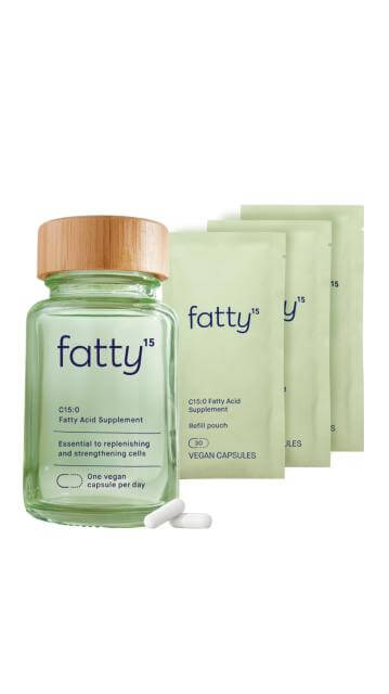 Fatty15 - 90 Day Starter Kit packaging – Windback NZ.
