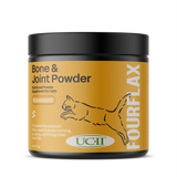 Fourflax Feline Bone & Joint Powder for cats on a white background