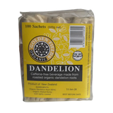 Golden Fields 100% Dundelion 100 Sachets packaging – Windback NZ.