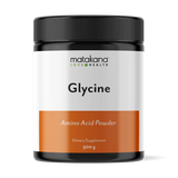 Matakana Superfoods Glycine 500g amino acid powder container for dietary supplement
