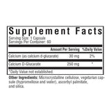 Seeking Health Calcium D-Glucarate 60 caps