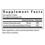 Seeking Health Iron Chewable 60 tabs