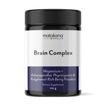 Matakana Superfoods Brain Complex 110g packaging – Windback NZ.