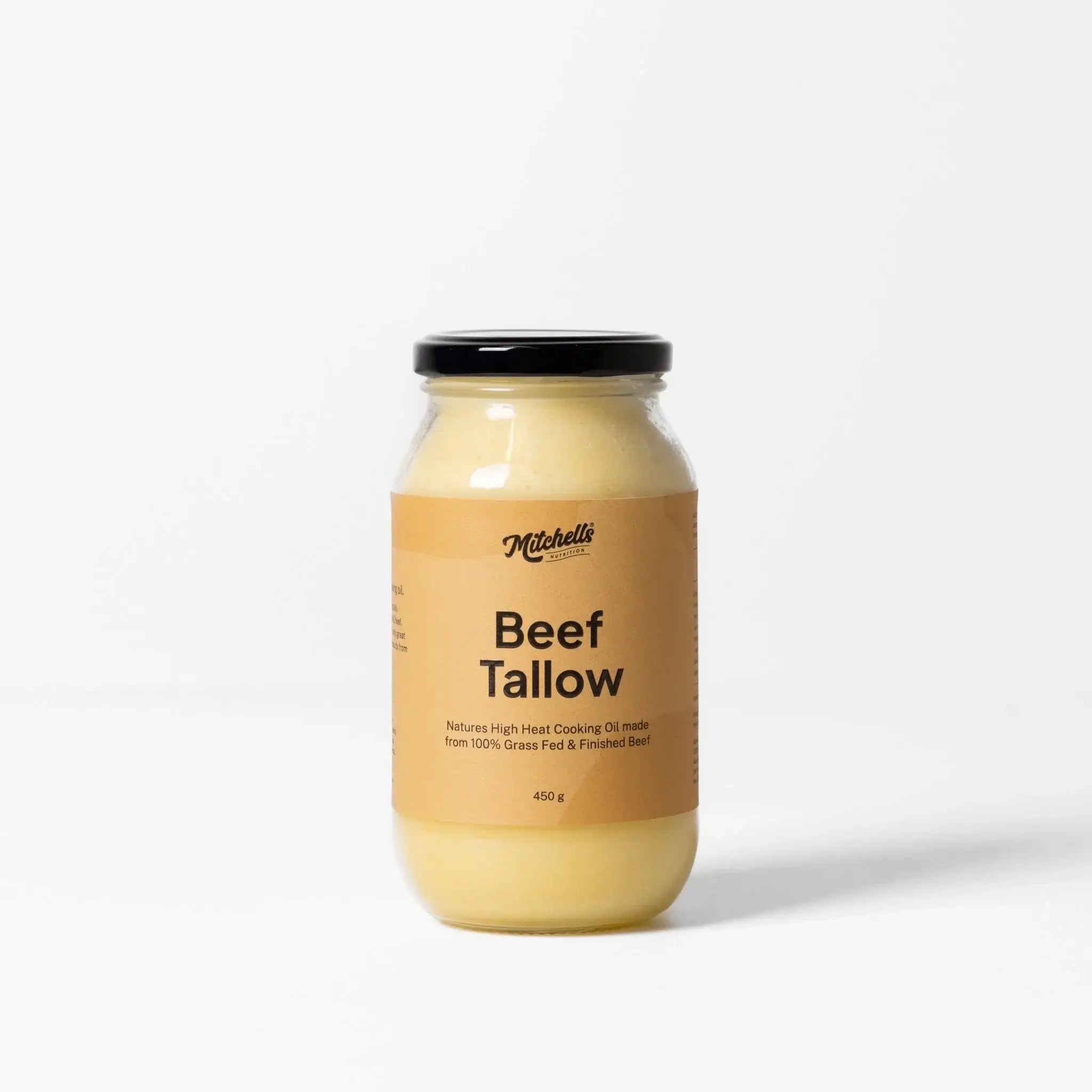 Mitchells Nutrition Beef Tallow 450g packaging – Windback NZ.