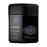 MitoQ adrenal +balance 60 caps packaging – Windback NZ.