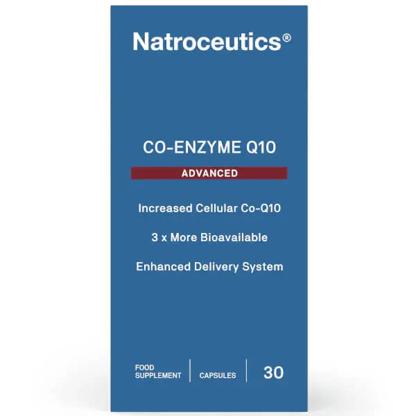 Natroceutics Co-Enzyme CoQ10 30 caps packaging – Windback NZ.