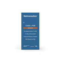 Natroceutics Co-Enzyme CoQ10 + PQQ 30 caps packaging – Windback NZ.