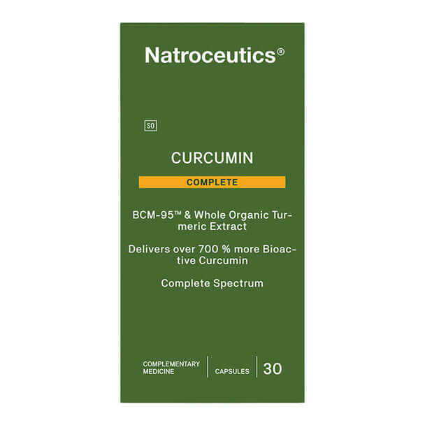 Natroceutics Curcumin Complete 30 caps packaging – Windback NZ.