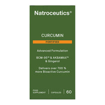 Natroceutics Curcumin Fortified 60 caps packaging – Windback NZ.