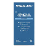 Natroceutics Magnesium Trace Minerals Complex 60 tabs packaging – Windback NZ.