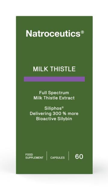 Natroceutics Milk Thistle 60 caps packaging – Windback NZ.