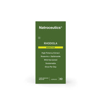 Natroceutics Rhodiola BioActive 30 caps packaging – Windback NZ.