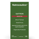 Natroceutics Saffron BioActive 30 caps packaging – Windback NZ.