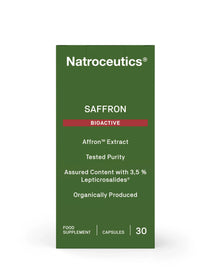 Natroceutics Saffron BioActive 30 caps packaging – Windback NZ.