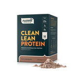 Nuzest Clean Lean Protein 10 Sachet Box Rich Chocolate packaging - Windback NZ