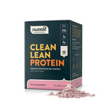 Nuzest Clean Lean Protein 10 Sachet Box Wild Strawberry packaging - Windback NZ