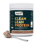 Nuzest Clean Lean Protein 500g Rich Chocolate packaging - Windback NZ