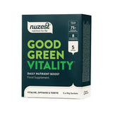 Nuzest Good Green Vitality 5 10g Sachet Box packaging - Windback NZ