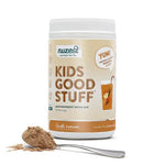 Nuzest Kids Good Stuff 225g Vanilla Caramel packaging - Windback NZ