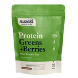 Nuzest Protein Green + Berries 300g Cocoa Flavour packaging - Windback NZ