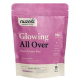 Nuzest Protein Plus Glowing All Over 250g Strawberry packaging - Windback NZ