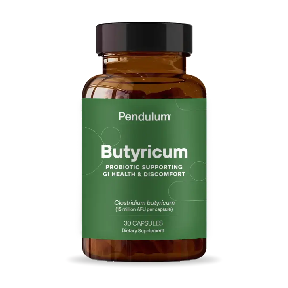 Pendulum Butyricum 30 caps packaging – Windback NZ