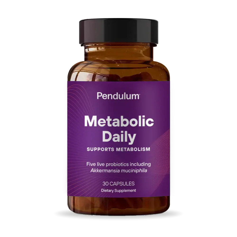 Pendulum Metabolic Daily 30 caps packaging – Windback NZ.