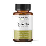 Matakana Superfoods Quercetin Optimised 600mg 30 Caps dietary supplement for immune health in capsules.