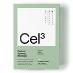 SRW Laboratories Cel³ Cellular Renewal 60 Caps packaging showcasing advanced cellular health formula.
