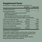 SRW Laboratories Cel¹ Cellular Stability 60 Caps supplement facts including key ingredients and daily values.