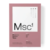 SRW Laboratories Msc¹ Tone Body Composition 30 Sachets packaging, supports muscle and fat metabolism, lime flavour.