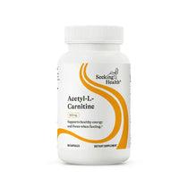 Seeking Health Acetyl-L-Carnitine 90 caps packaging – Windback NZ.