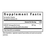 Seeking Health Ashwagandha 60 caps packaging – Windback NZ.