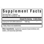 Seeking Health CoQ10 100mg 60 caps packaging – Windback NZ.