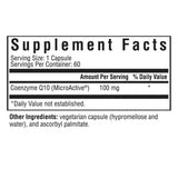 Seeking Health CoQ10 100mg 60 caps packaging – Windback NZ.