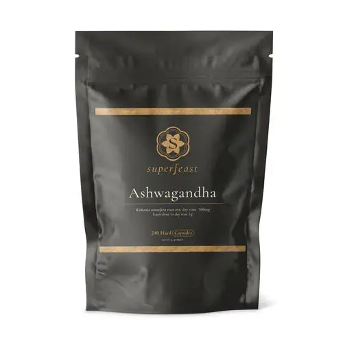 SuperFeast Ashwagandha 240 caps - Windback NZ.