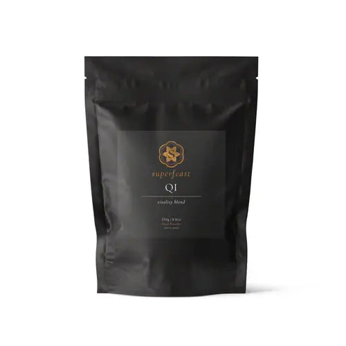 SuperFeast QI Blend 250g packaging - Windback NZ