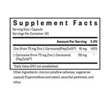 Seeking Health Zinc Carnosine 60 caps