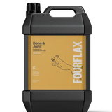 FourFlax Bone & Joint supplement container on a white background