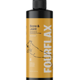 FourFlax Bone & Joint supplement bottle for cats on a white background
