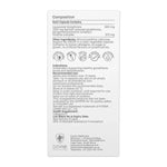 Biomax Glutathione Liposomal 625mg 30 Caps product information and composition details on the packaging.