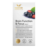 Harker Herbals Brain Function & Focus 90 caps packaging – Windback NZ.
