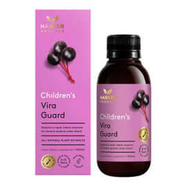 Harker Herbals Children's Vira Guard 100ml packaging – Windback NZ.