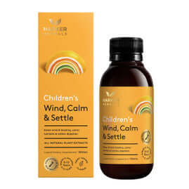 Harker Herbals Children's Wind Calm & Settle 150ml 150ml packaging – Windback NZ.